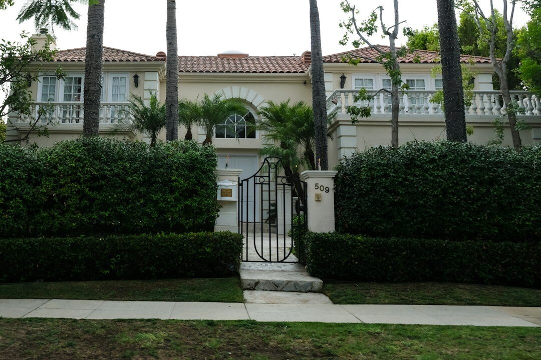 celebrity villa exterior